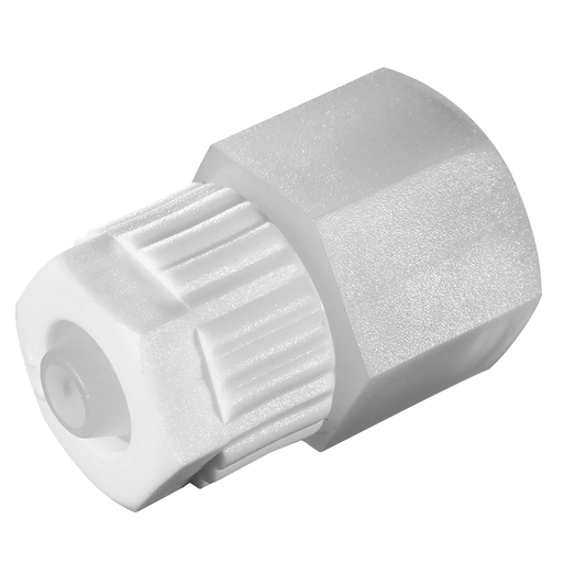 Female Connector 6 X 1/4 Pvdf