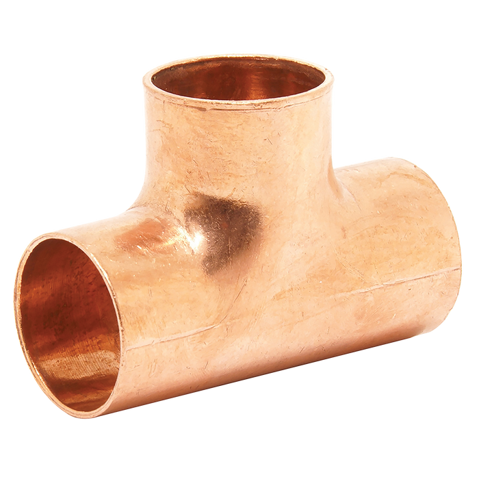 15Mm End Feed Equal Tee