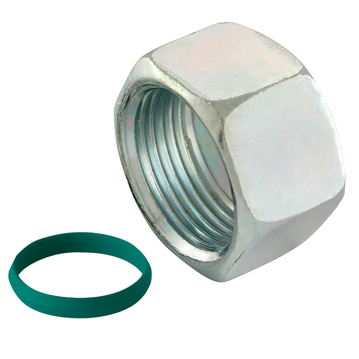 Din 2353 Walform Nut + Viton Seal M6S