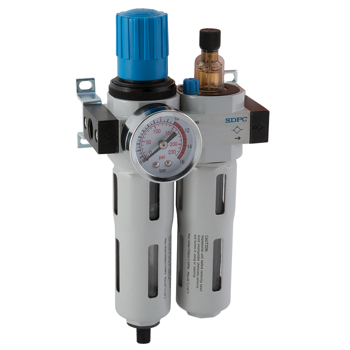 1/4" Bsp Parallel Female Filter Reg Lubricator