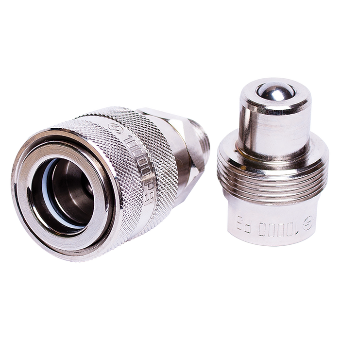 3/8" Npt Male Npt Male X Npt Male High Flow Quick Release Coupling