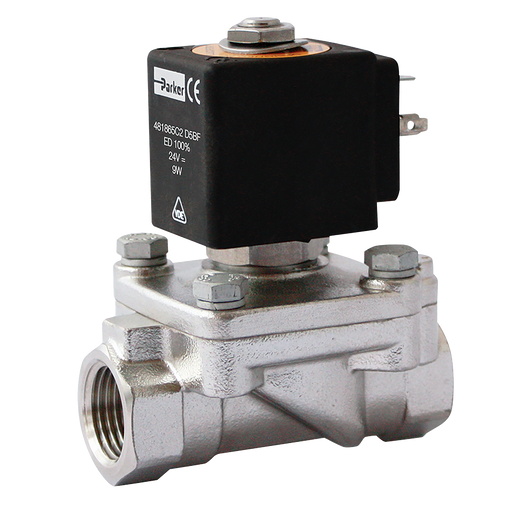 2/2 Sol Valv Dlift 1/2 N/C Ss Fkm 24Vdc