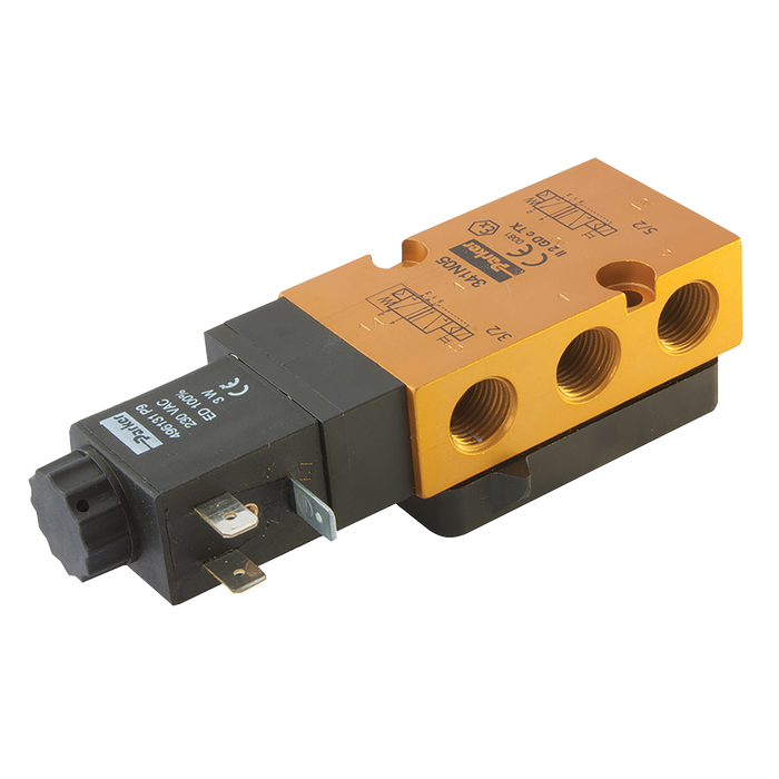 3/2+5/2 Nam Sol Val 1/4 N/C Alu 24Vdc