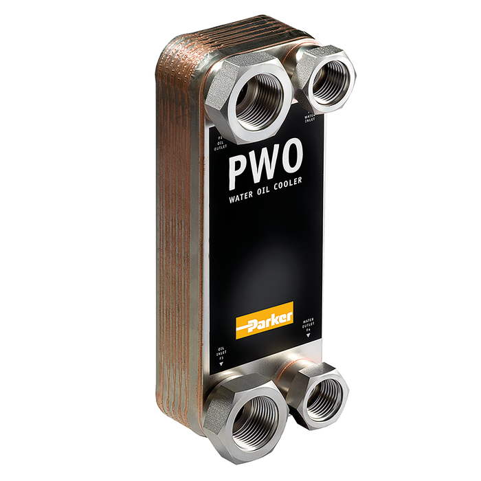 3/4" Bsp Female X 1/2" Bsp Female Oil Cooler