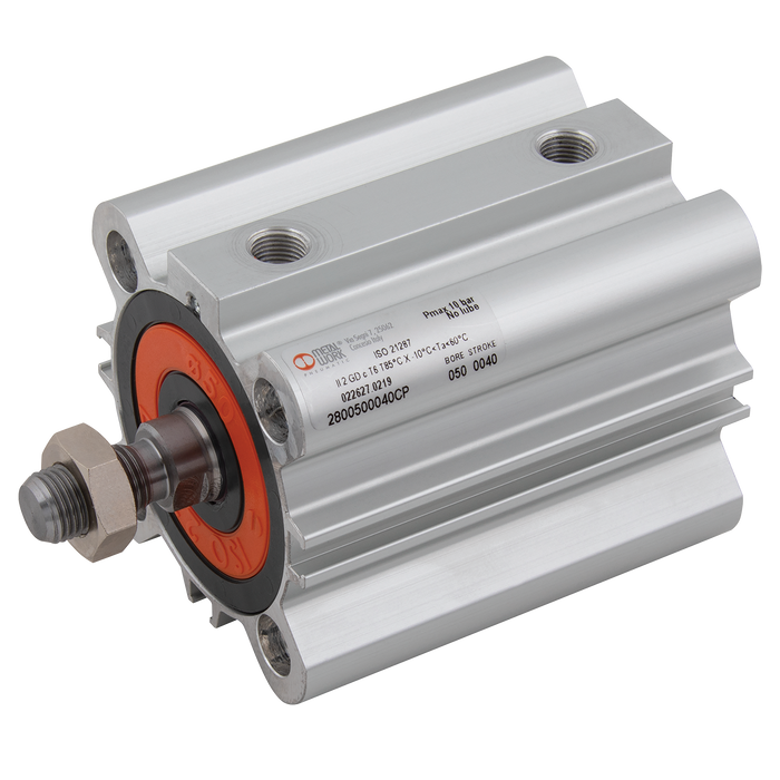 40Mm Bore X 20Mm Stroke Double Acting Liner Series Compact Cylinder