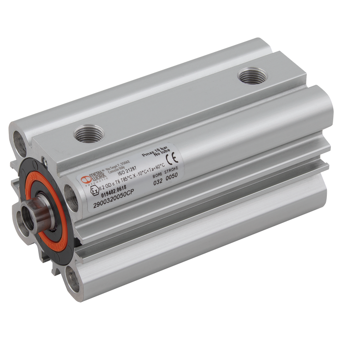 100Mm Bore X 50Mm Stroke Double Acting Liner Series Compact Cylinder