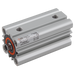 100Mm Bore X 20Mm Stroke Double Acting Liner Series Compact Cylinder