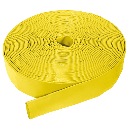 1.1/2" Id Yellow Layflat Hose 10M Coil
