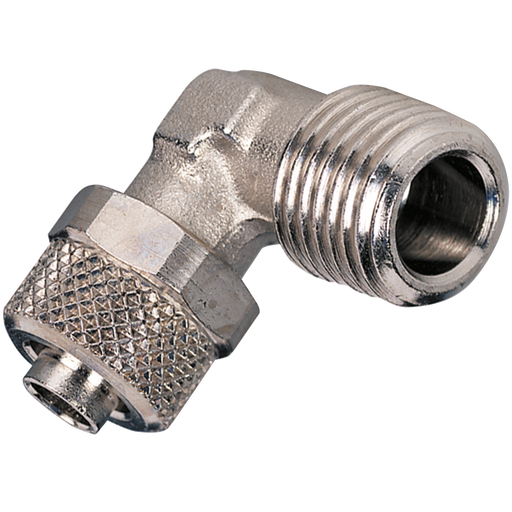 "Male Stud Elbow 8/6 Hose To 1/8""Bspt"