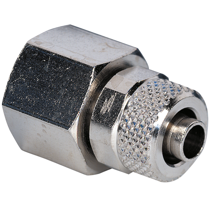 "Female Stud 6/4 Tubing To 1/4""Bsp"