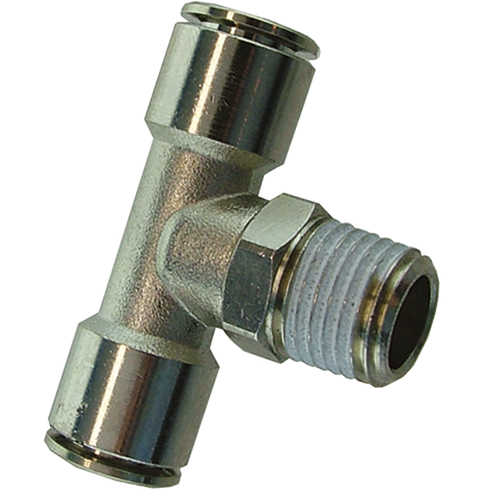 Tapered Swivel Tee R1/4 To 8Mm