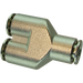 Equal Y Connector 6Mm