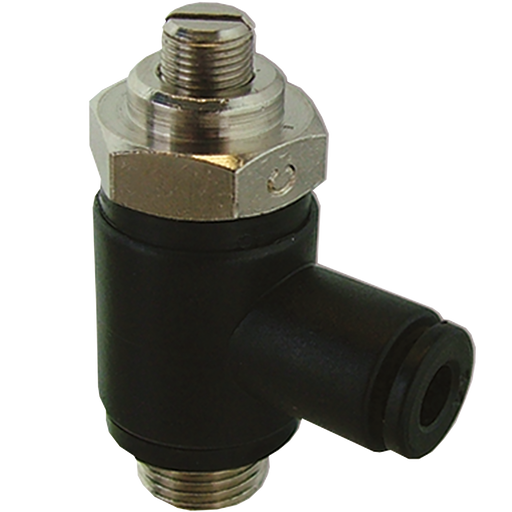 "Elbow Flow Control 4Mm - G1/8"" Screw"