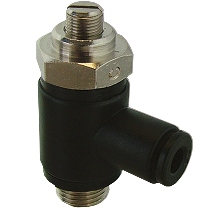 "Elbow Flow Control 6Mm - G1/8"" Screw"