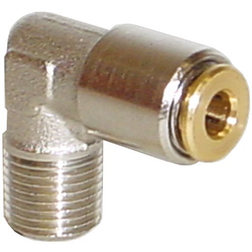 High Pressure Stud Elbow 4Mm To M6X1