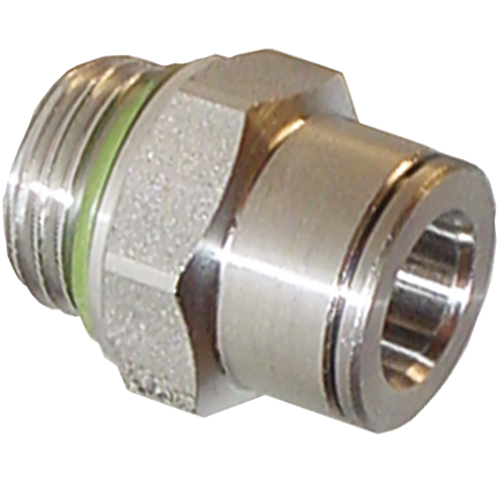 "S.Steel Male Stud 6Mm G1/8"" Parallel"