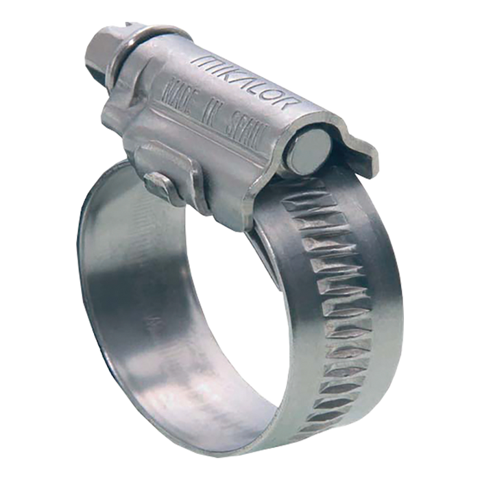 304 S/Steel Hose Clip 80 - 100Mm 12W