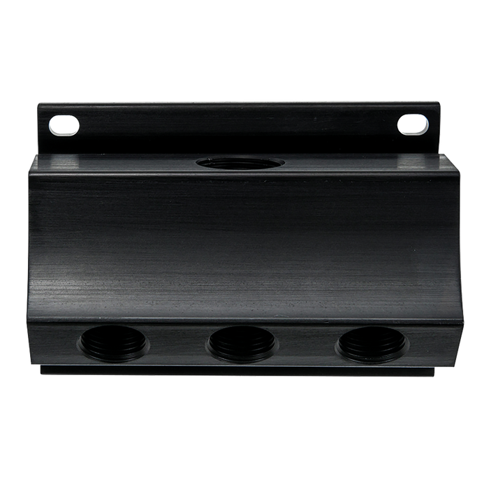 Aluminium Manifold 5 Port G1/2" Outlets