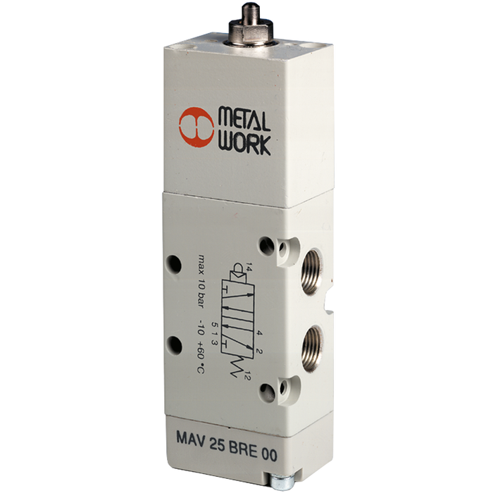 Plunger Valve 5/2 G1/8