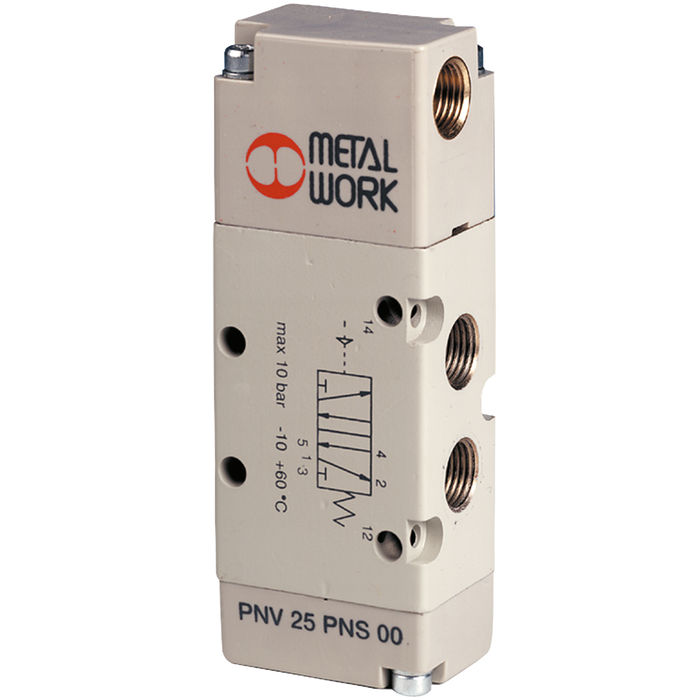 Pilot/Spring Valve 5/2 G1/8