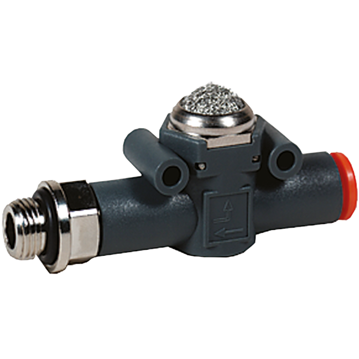 Line-On-Line Qev 6Mm To G1/4 Sil/Exhaust