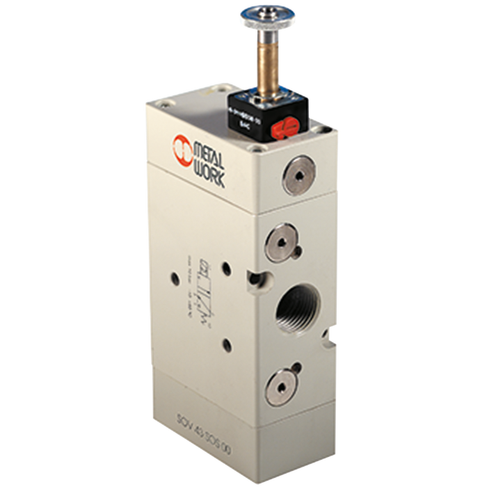 3/2 G1/2 Nc Solenoid/Spring Valve