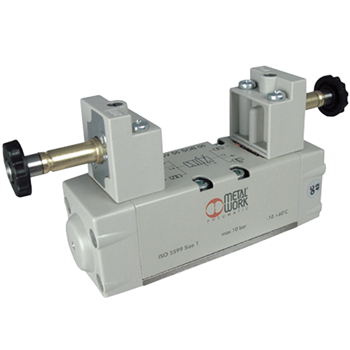 Iso 5599/1 Valve 5/2 Solenoid/Spring