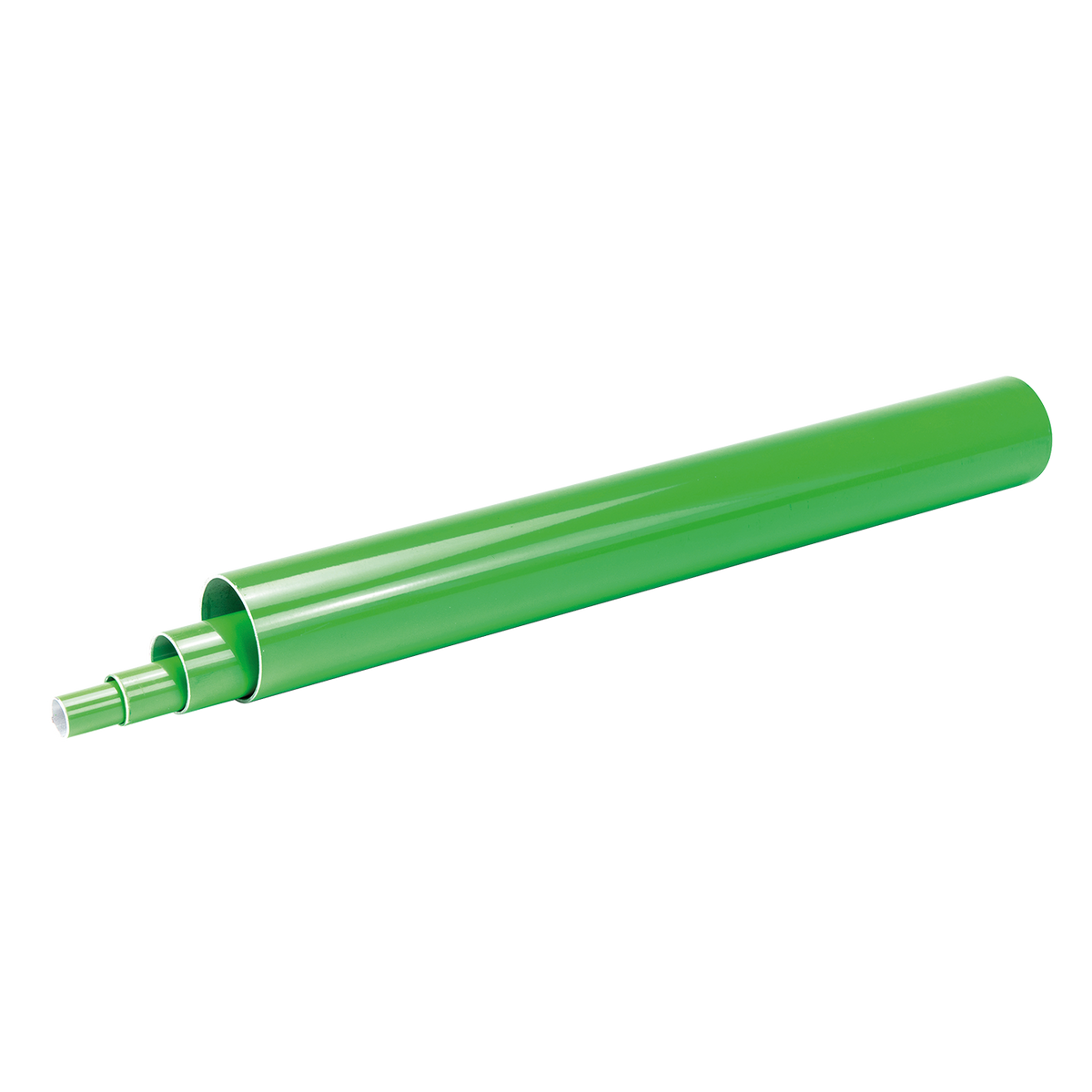 Aircom Green Coated Aluminium Pipe 6M Bar 25MM QLTUALG025S ...