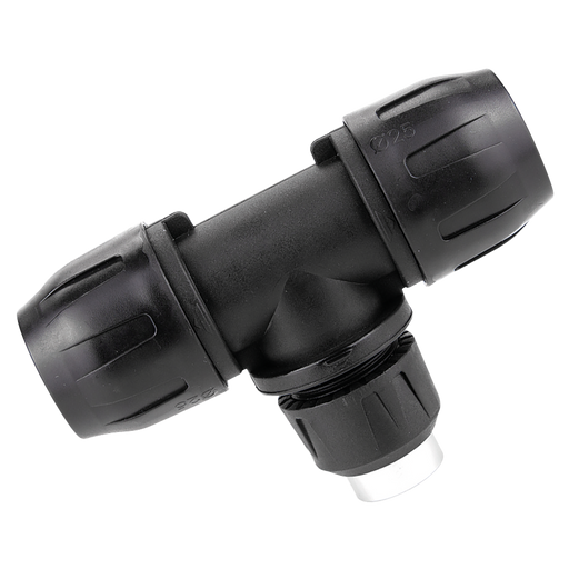 Threaded Tee 25Mm To G1/2" Female