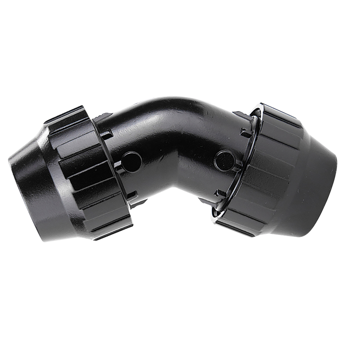 45O Elbow - Aluminium 40Mm
