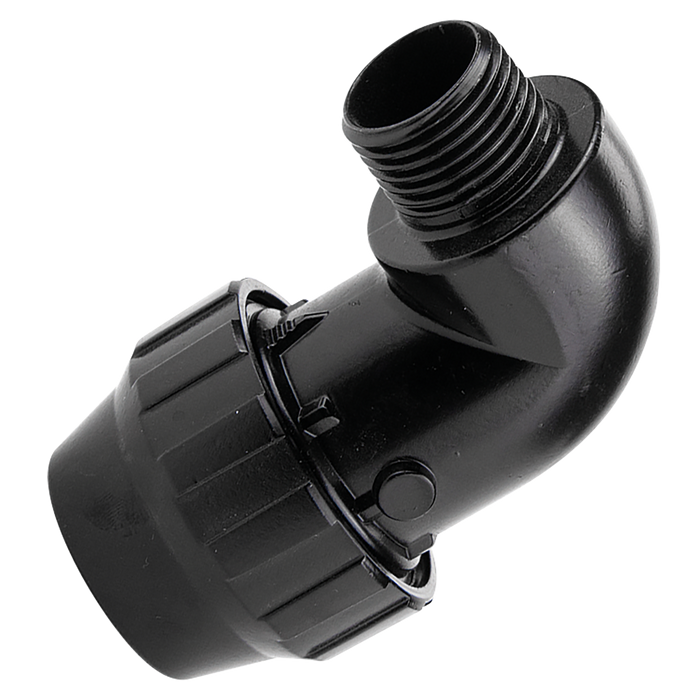 Male Stud Elbow -Aluminium 25Mm To G1/2"