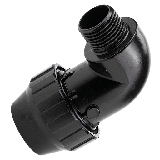 Male Stud Elbow -Aluminium 25Mm To G3/4"