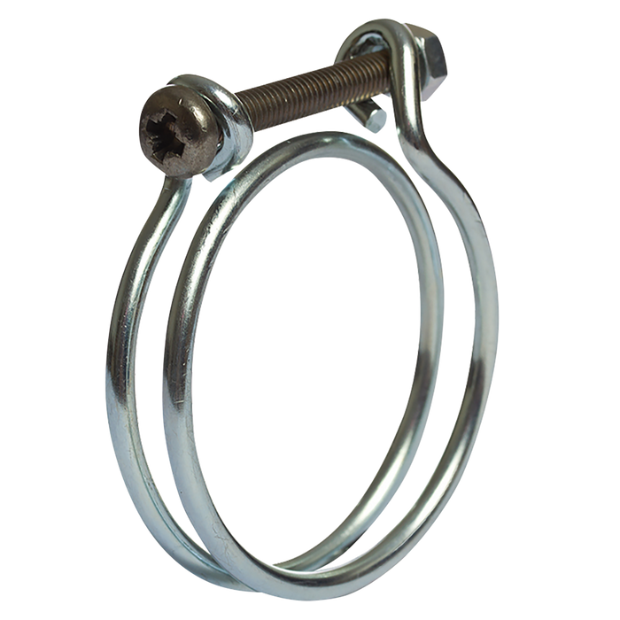 100Mm St/St L/Hand Spiral Wrap Clamp