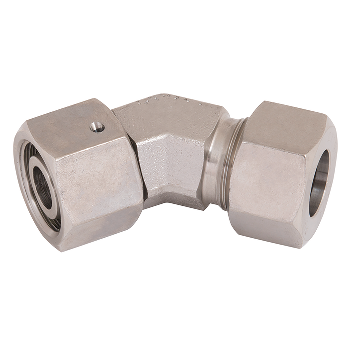 10Mm X M16X1.5 45 Adj Male Elb W/Viton