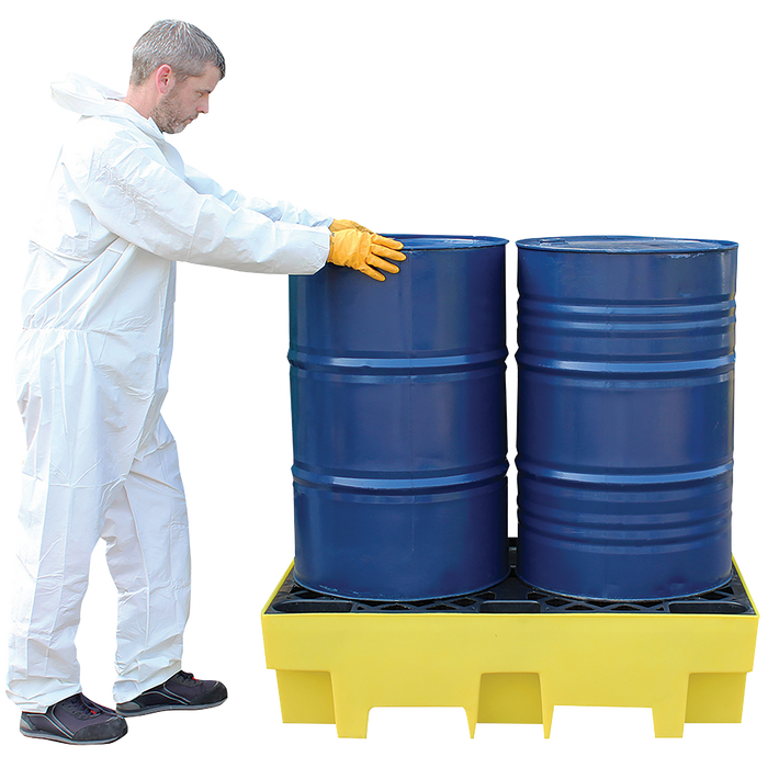 410 Litre Bunded Pallet Drum Spill Containment