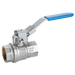 1.1/2" Bspp Brass Ball Valve Blue Handle