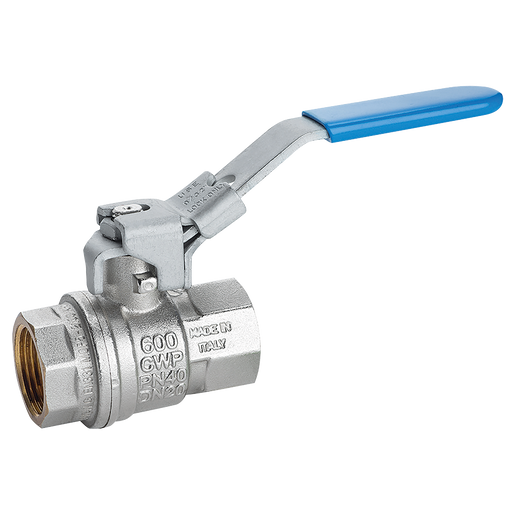 2.1/2" Bspp Brass Ball Valve 1/2"Bspf Blue Handle