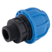25Mm X 1/2" Male Plastic Straightaight Con