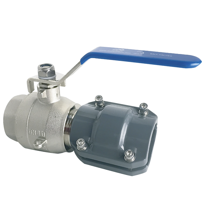 25Mm X 1/2" Fem Airpipe B/Valve