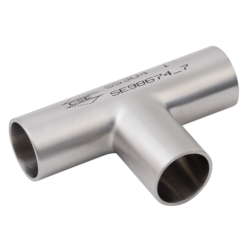 1" Short Tee Weld Ends