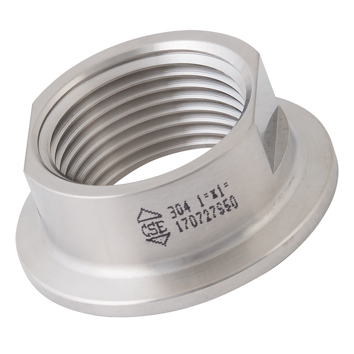 1" Clamp 1" Female Npt