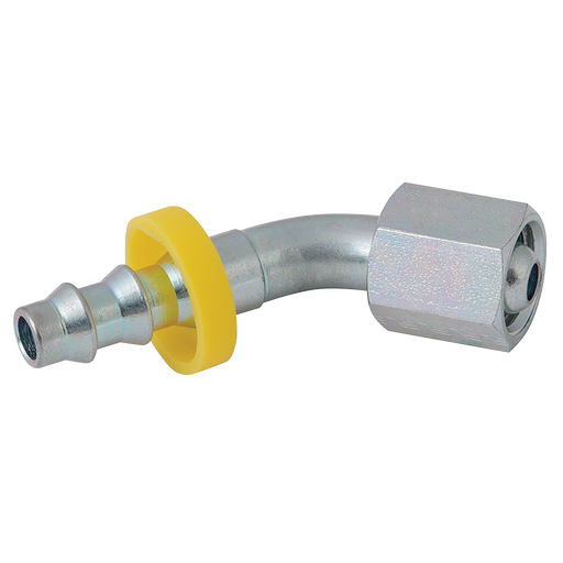 12L 45¬∞ Elbow X 3/8" Hose 82 Series