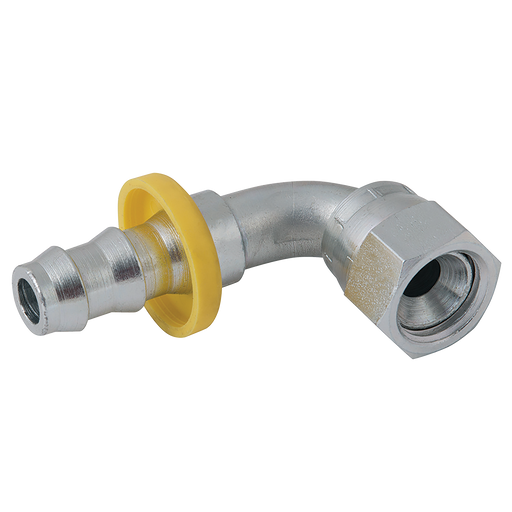 3/4" Jic Female Hydraulic Push-Lok 82 Series Fitting 90¬∞ Elbow