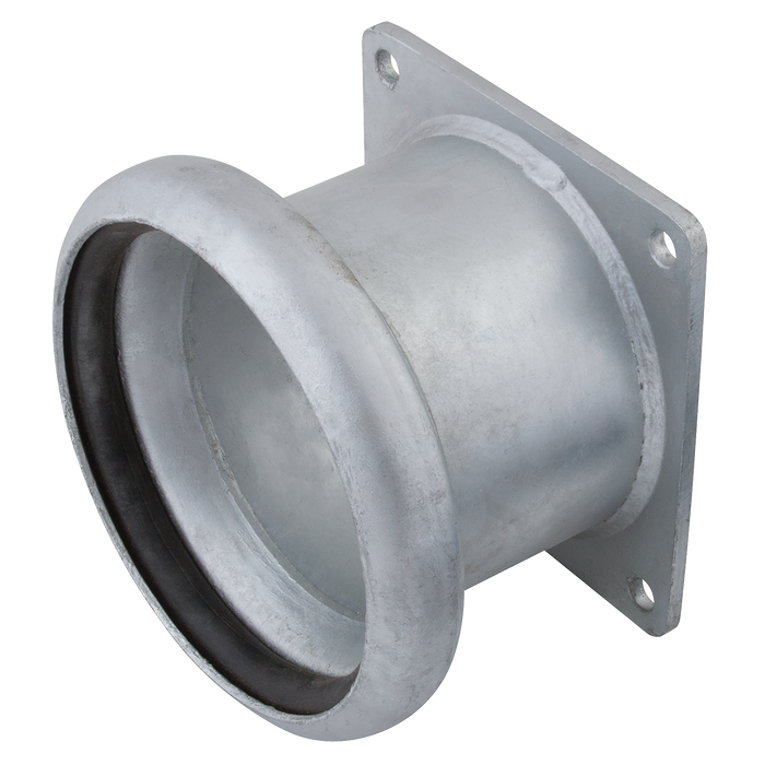 Lever Lock Female Mz Flange 4.25"