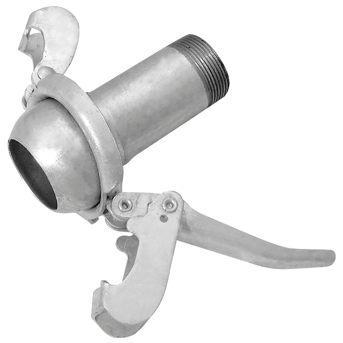 Lever Lock Male Bspt 2.1/2 C/W Closure Ring