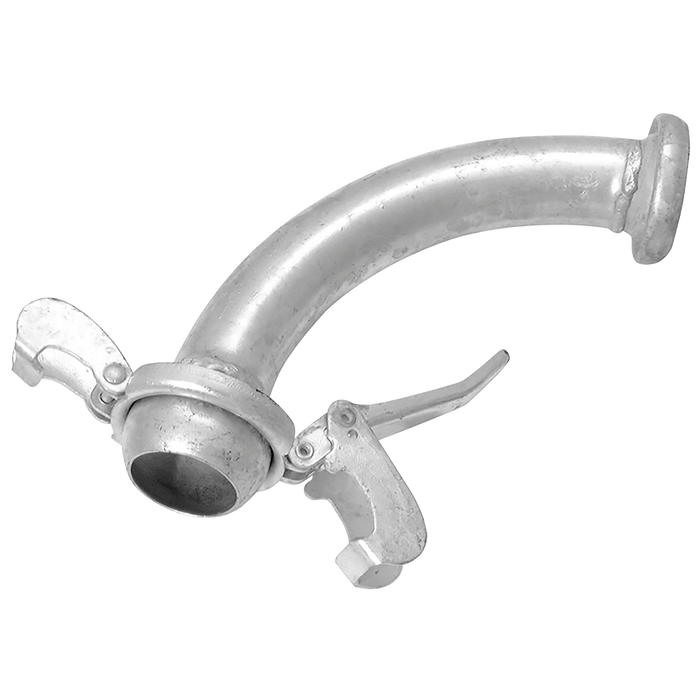 Lever Lock 90 Bend M/F 8