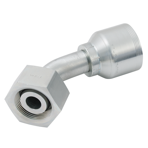 M42 X 2.0 Metric Female Dsa 45¬∞ Elbow 3/4" Hose Id