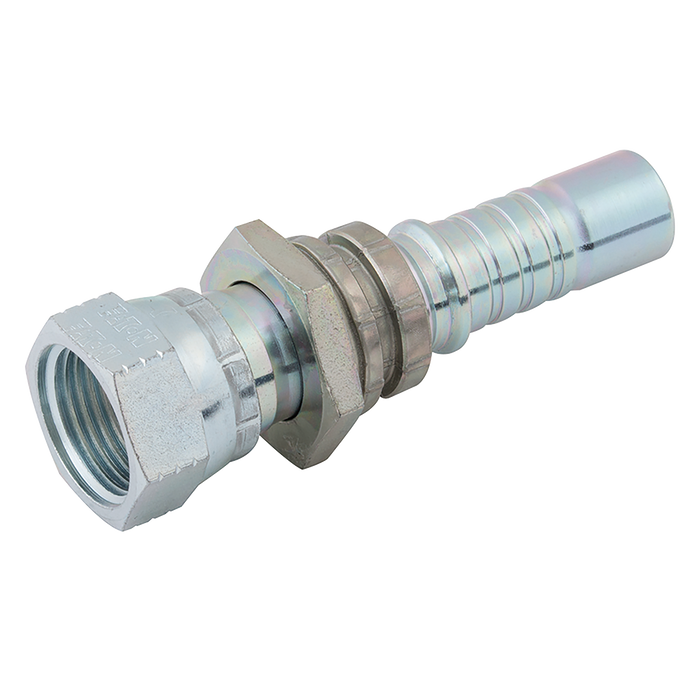 1.1/2" Jic Female Spiral 4-6W Skive Fitting 37¬∞ Jic