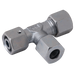 06Mm Od X M12X1.5 Swivel Run Tee (L)