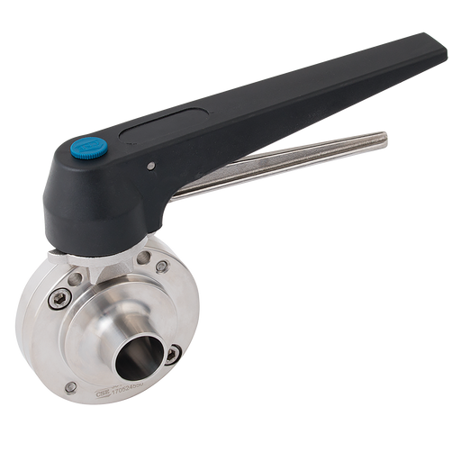 2" Weld End Sanitary Butterfly Valve